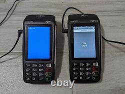 2 Ingenico Move/5000 Payment CC/Debit/ Terminal With Tap 4G/WiFi/BT UNTESTED/PARTS