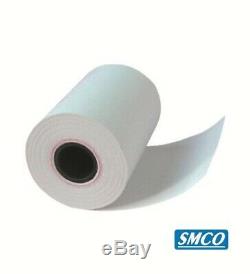 200 THERMAL ROLLS 57mm x 30mm CREDIT CARD Receipt PDQ Paper FULL LENGTH By SMCO