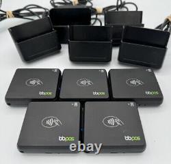 5 units BBPOS Chipper 2X Bluetooth Card Reader 2AB7X-CHC2X & ACS20 Dock