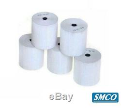 500 THERMAL ROLLS 57mm wide PDQ Credit Card Terminal RECEIPT Paper BULK By SMCO