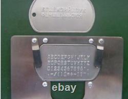 52D Manual PVC Credit Embosser ID Card Dog Tag Embossing Stamping Machine