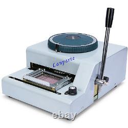 68-Letters PVC Card Embosser Manual Credit ID VIP Gift Card Embossing Machine