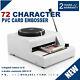 72 Character Manual Embossing Printer Credit Card/id/vip/pvc Embosser Machine