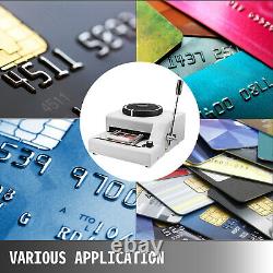 72 Letter Manual Embosser Machine PVC Card Credit ID VIP Stamping Embossing