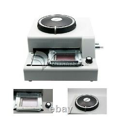 72 Letter Manual Embosser Machine PVC Gift Card Credit ID VIP Stamping Embossing