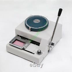 80CE PVC Card Embosser Embossing Machine Stamping Credit ID VIP Magnetic