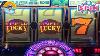 Big Win On One Of The Oldest Slot Machines In Las Vegas Finally Got Two Triple Luckys To Land
