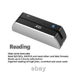 Bluetooth USB 3 Tracks X6(BT) VIP Card Reader Writer Encoder Mini Portable