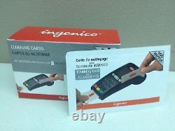 CASE 2000 Ingenico Waffle Cleaning Card for Smart Chip Cards & Magnetic Stripe