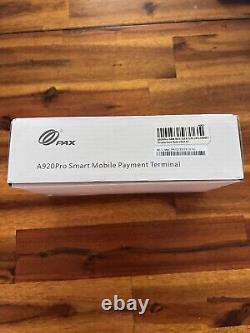 Card Reader PAX A920 Pro Smart Mobile Tablet Terminal Wireless Cellular