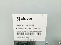 Clover C100 1.0 POS System with Printer, Cash Drawer with Key