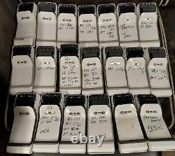 Clover Flex Handheld POS System and Card Reader White lot of 20 for parts