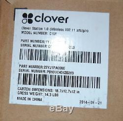 Clover POS 1.0 C100 System Point of Sale Station P-100 Printer Register