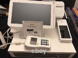 Clover Station POS System Terminal, Display, Printer, Hub Is Locked. As-is