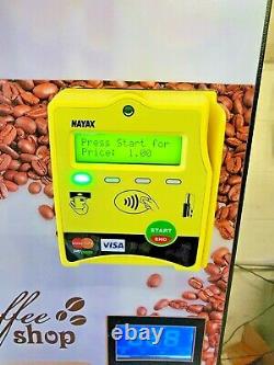Coffee Vending Machine Cashless Payment Apple Pay Android Pay Credit / Debit