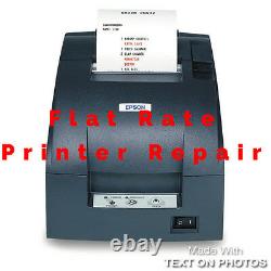 EPSON TM-U220BFlat Rate Repair including all parts and labor 6 Month Warr M188B