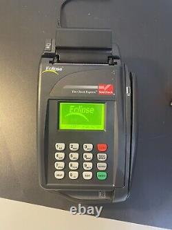 Eclipse Payment Terminal Credit Card Machine Open Box With Manual