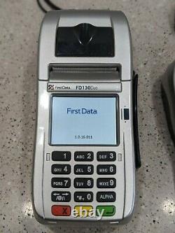 First Data FD130 Duo and FD-35 PIN Pad Credit/Debit Card POS Terminal READ
