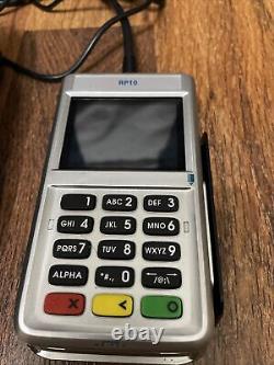First Data FD150 EMV CTLS Credit Card Terminal And RP10 Pin Pad