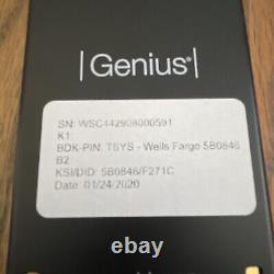Genius Powered by BBPOS Wireless Hand Held Device Credit Card Reader POS