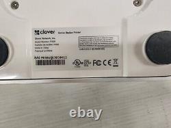 Genuine Clover Station P500 Receipt Printer Cable Attached. Tested & Working
