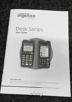 Ingenico Credit Card Terminal 2.8 Color Display 256GB Black Desk/3500