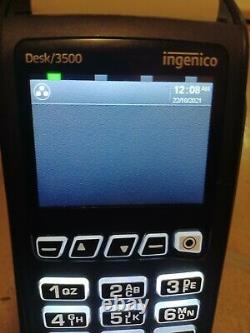 Ingenico Desk 3500 Credit Card Terminal Ethernet EMV / CHIP Reader POS Equipment