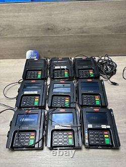 Ingenico ISC Touch 250 Credit Card Payment Terminal (LOT OF 9) SOLD AS-IS