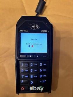 Ingenico Lane/3000 Payment Terminal Credit Card Touch POS With Power Cord