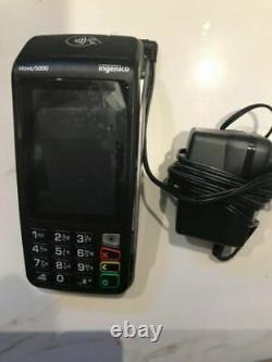 Ingenico Move/5000 Payment Credit Card/Debit/ Terminal With Tap 4G/WiFi/BT-Locked
