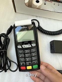 Ingenico iCt220 Credit Card Terminal Machine Includes Cords DATA/POWER NEW