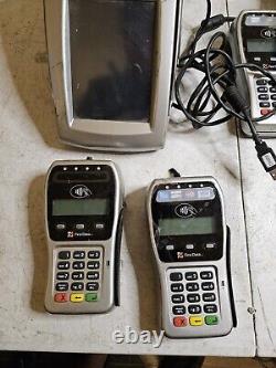 LOT OF 9 First Data Credit Card Terminal Readers