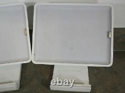 LOT of 2 Square S015 iPad 30 Pin Connector Card Reader POS Stands ONLY Look
