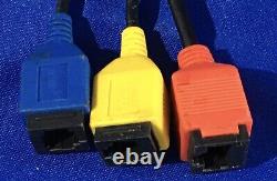LOT of 5 PAX SP30 Credit Card Readers/PIN Pads with Rainbow Cables & Power