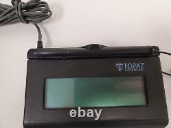 Lot Of 2 Topaz T-L462-HSB-R 1x5 LCD Signature Pad USB 1 No Pen