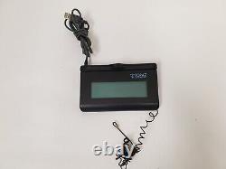 Lot Of 2 Topaz T-L462-HSB-R 1x5 LCD Signature Pad USB 1 No Pen