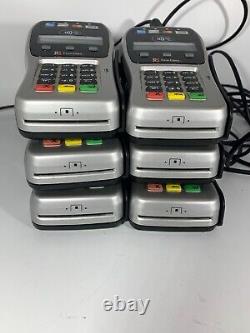 Lot Of 6 First Data Fd-35 Pn# 001791064 Pin Pad Credit Card Reader Used