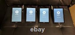 Lot of 4 Poynt Smart Terminal P3301 POS Wireless Credit Card Reader Scanner