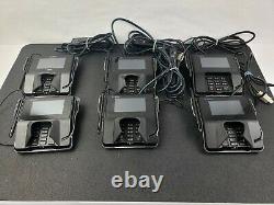 Lot of 6 Verifone MX915 Credit Card/Chip Reader Terminals withAccessories