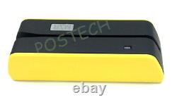 Magnetic Stripe Card Mini MSR09 X6 EncoderReader Writer C/MSRE206/605 USB Yellow