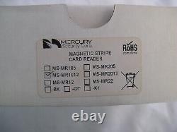 Mercury Security Corp. Magnetic stripe card reader MS-MR1012