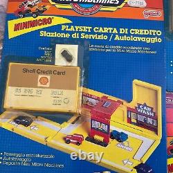 Micro Machines, Galoob, Insiders, Credit Card Playset LOT 5 pieces lotto sealed