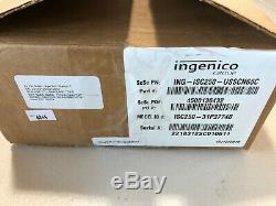 NEW INGENICO ISC250-USSCN65C iSC Touch 250 POS Payment Credit Card Terminal