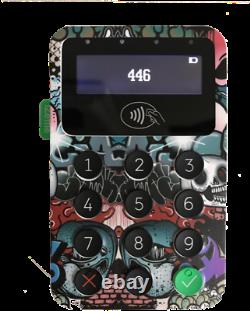 NEW iZettle Card Reader 2019 Version 2 -Special Wrap Edition Graffiti