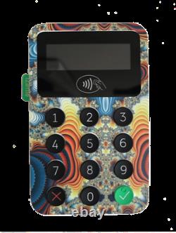 NEW iZettle Card Reader 2019 Version 2 -Special Wrap Groovy Wave