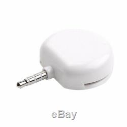 New Jack Mini Magnetic Credit Card Reader for Apple and Android -White