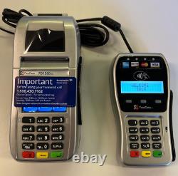 (P1. P) First Data FD130 Duo Terminal and FD-35 EMV PIN Pad (#1)