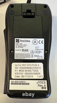 (P1. P) First Data FD130 Duo Terminal and FD-35 EMV PIN Pad (#1)