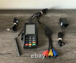 PAX S300 Credit Card Terminal With Cables, Pen, & Power Supply LOCKED