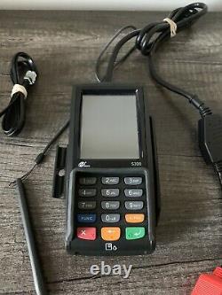 PAX S300 Credit Card Terminal With Cables, Pen, & Power Supply LOCKED